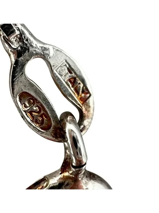 Sterling Silver Hinged Egg Pendant with Hidden Chick Necklace 24" 925 Chain - Picture 13 of 13